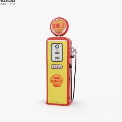 Gasoline Pump 3D model