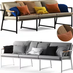 Globewest Antigue Sofa 3D model
