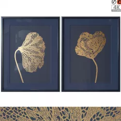 Gold Poppy Set 3D model