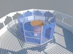 gong nekara building 3D model