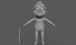 Grandpa 3D model