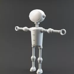 GraphBot 3D model
