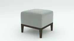 Gray puff 3D model