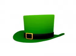 Green Hat 3D model