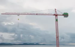 Hammerhead Tower Crane 2 - Construction Crane 3D model