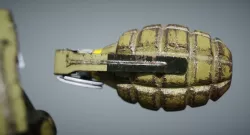 Hand Grenade Low-poly  3D model