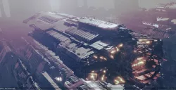 Heavy Space Carrier 3D model
