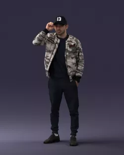 HipHop man 0420 3D model