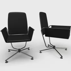 Hover Chair Low-poly  3D model