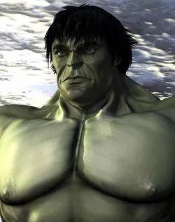 Hulk comics Low-poly  3D model