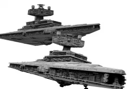 Imperial Star Destroyer I and II Star Wars - High Details Level 3D model