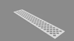 Industrial Grid 3D model