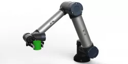 Industrial Robot arm With Robotiq Two Finger  3D model