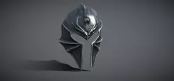 Inquisitor Helmet Low-poly  3D model