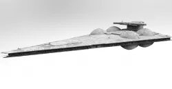 Interdictor - Immobilizer 418 Star Destroyer - Star Wars 3D model
