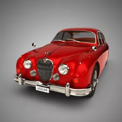 Jaguar MK2 3D model