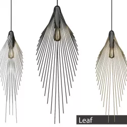 Leaf  lamp 3D model