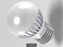 led light bulb 3D Model Collection