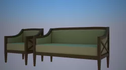 LIVING CHAIR 3D model