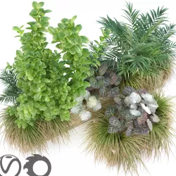 Long Planter 3D model