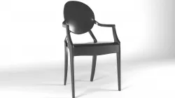 Louis Ghost Armchair 3D model