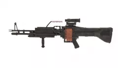 Machine Gun Low-poly  3D model