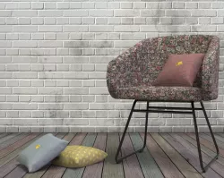 Mantian Chair steel pipe frame Low-poly  3D model