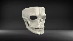Mask James Bond Spectre Skull 007 3D model