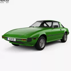 Mazda RX-7 1978 3D model