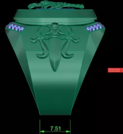 MEN RINGS 3D model