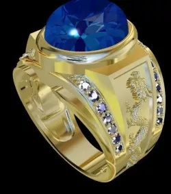 MEN RINGS 3D model