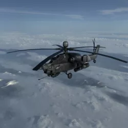 Mi-28 Havoc Low-poly  3D model