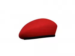 Military Beret  Low-poly  3D model