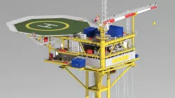 minimum facility platform 3D model