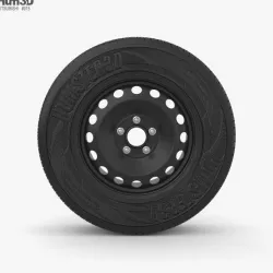 Mitsubishi Outlander XL 16 inch rim 001 3D model