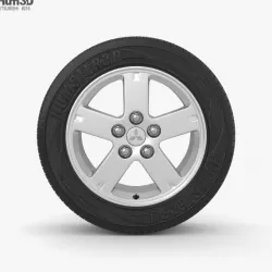 Mitsubishi Outlander XL 16 inch rim 002 3D model