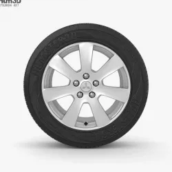Mitsubishi Outlander XL 17 inch rim 001 3D model