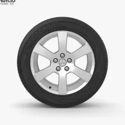 Mitsubishi Outlander XL 19 inch rim 001 3D model