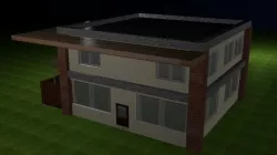 Modern house 3D model