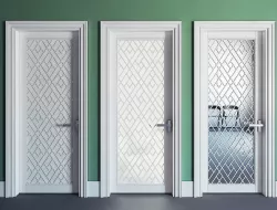 Modern interior door 3D model