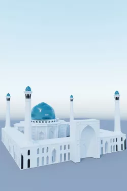mosque 3d model 3D model