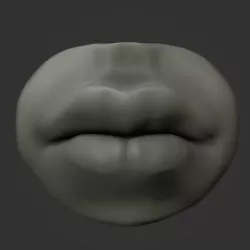 Mouth 3D model