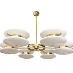 Murano Glass Globe Chandelierd 3D model