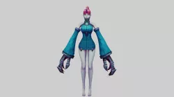 Mutated Girl 3D model