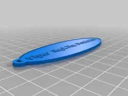 My Customized Oval Keychain