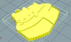 Neko Sushi 3D model
