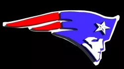 New England Patriots NFL team logo 3D model