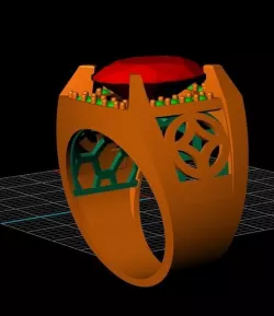 nhan nam 3D model