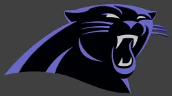Panthers NFL logo 3D model