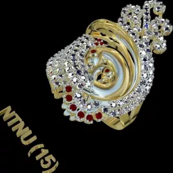 PEACOCK RING 3D model